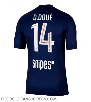 Paris Saint-Germain Desire Doue #14 Hjemmebanetrøje 2025-26 Kortærmet
